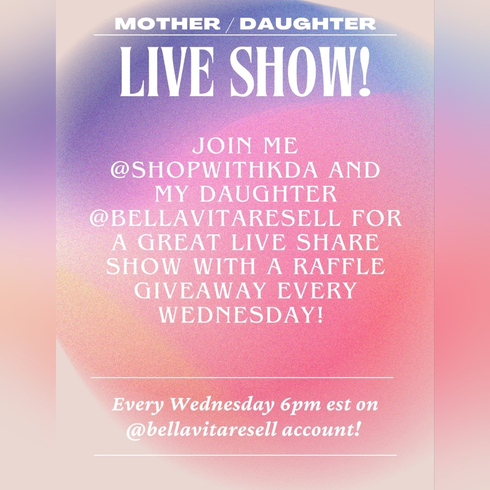LIVE SHOW FLYER